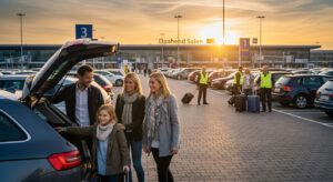 Flughafen Dauerparken Alltag