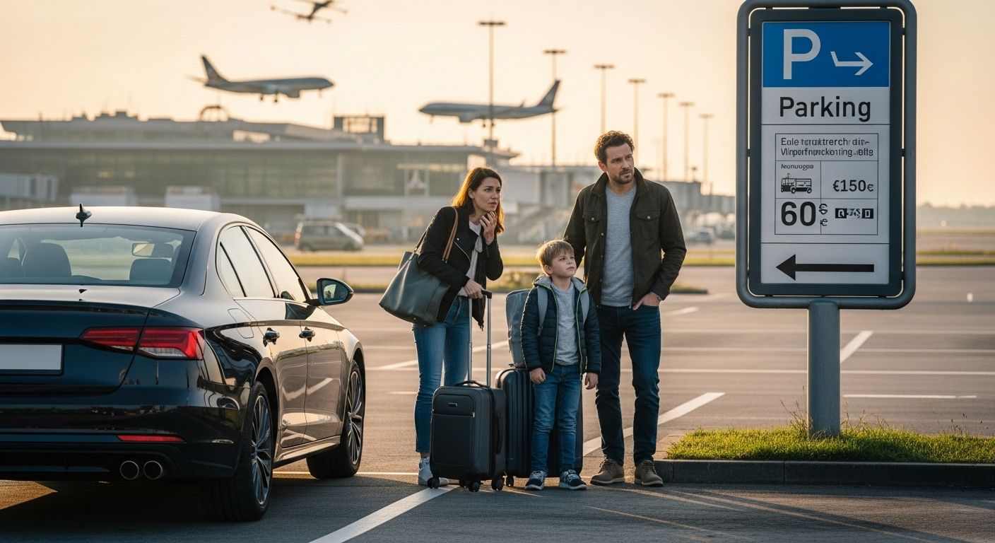 Flughafen Parkplatz Nachteile